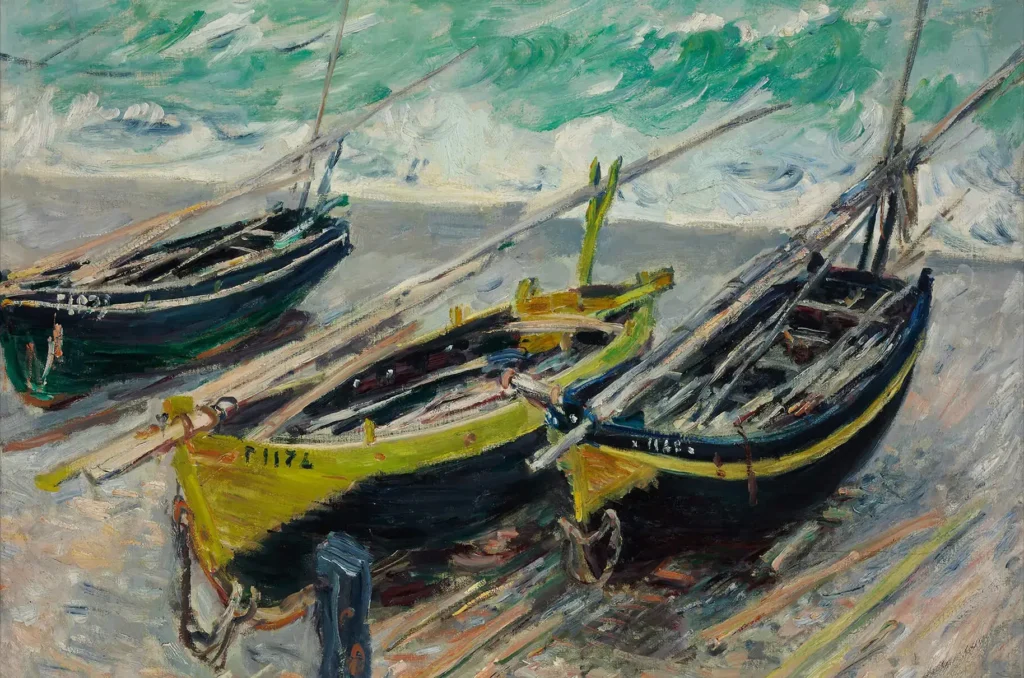 Three Boats Oversized Canvas Prints