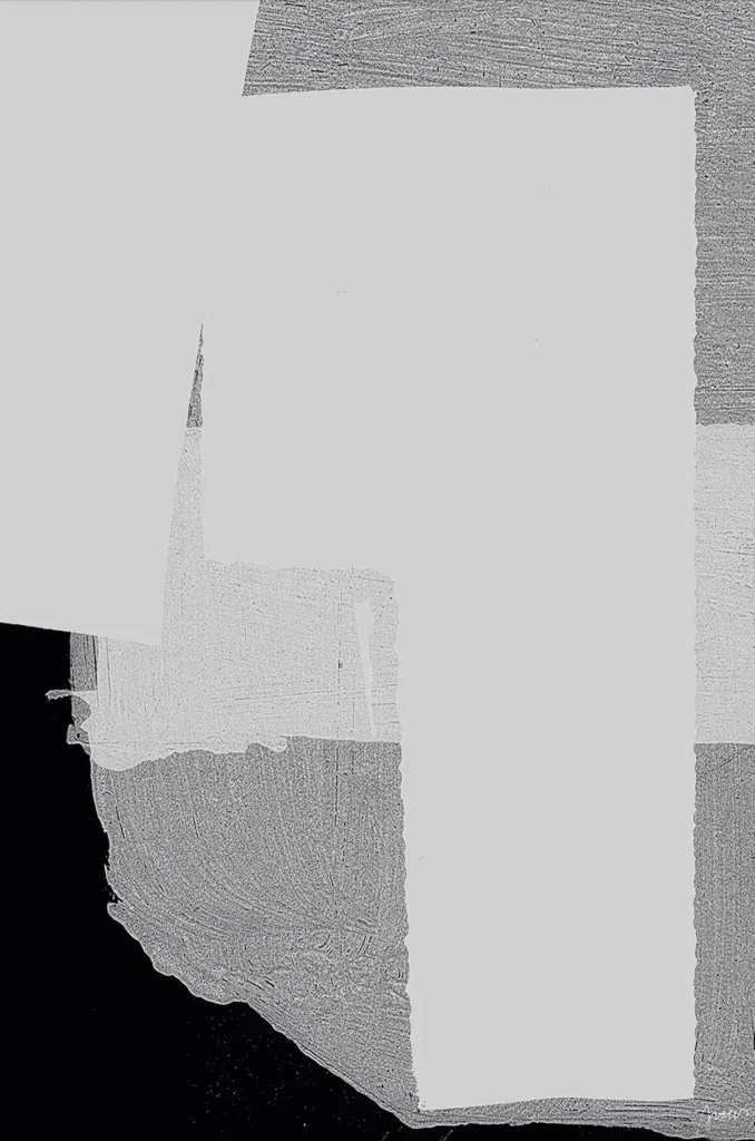 Minimalist Black and White Wall Art