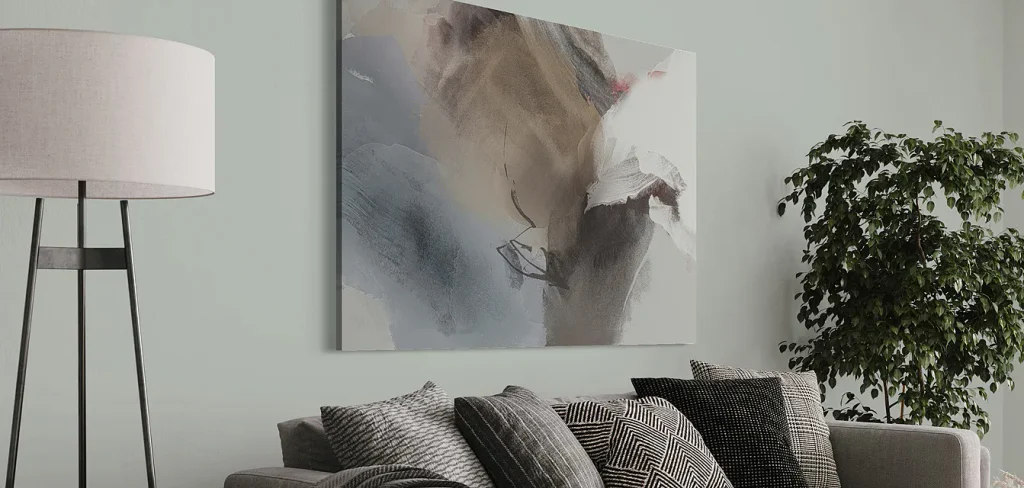 Abstarct Wall art in living room