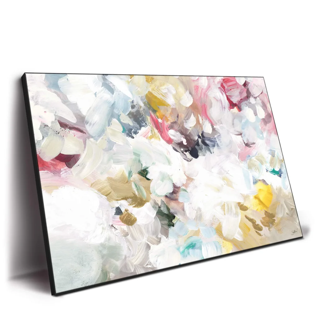Statement Wall With Large Abstract Art