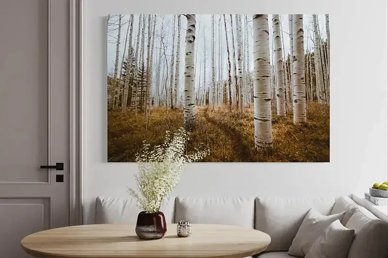 Aspen Grove trees wall art
