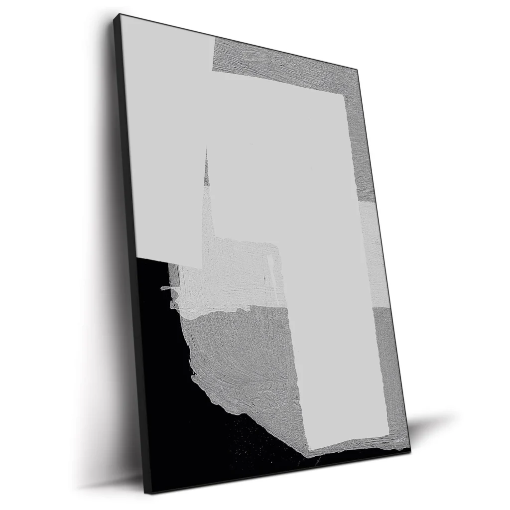 Minimalist Black and White Wall Art