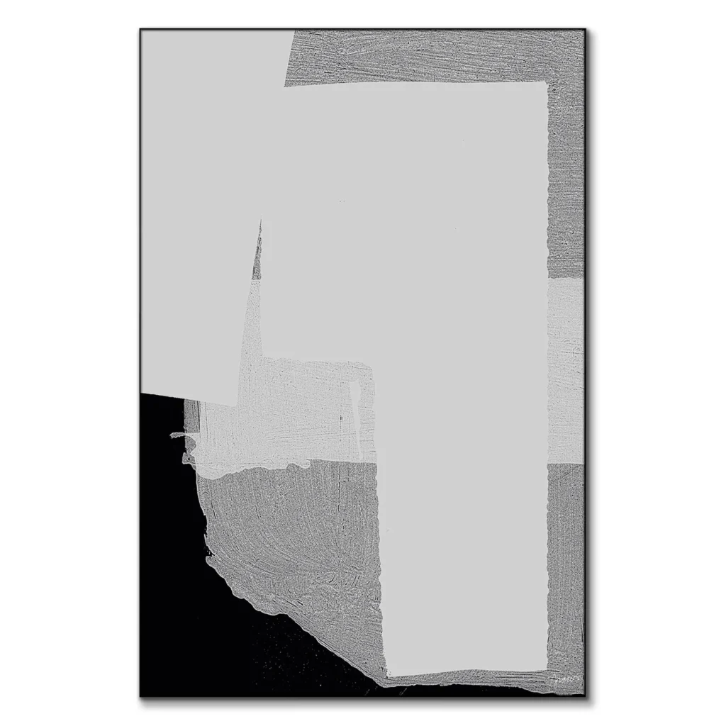 Minimalist Black and White Wall Art