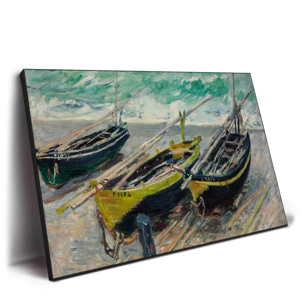 Three Boats Oversized Canvas Prints