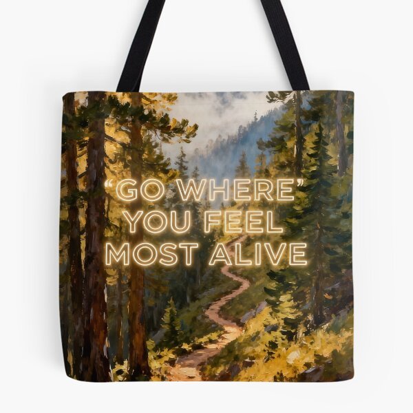 Inspirational Quotes About Life Tote Bag