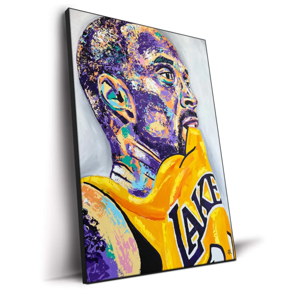 Fluid Kobe Bryant Wall Art