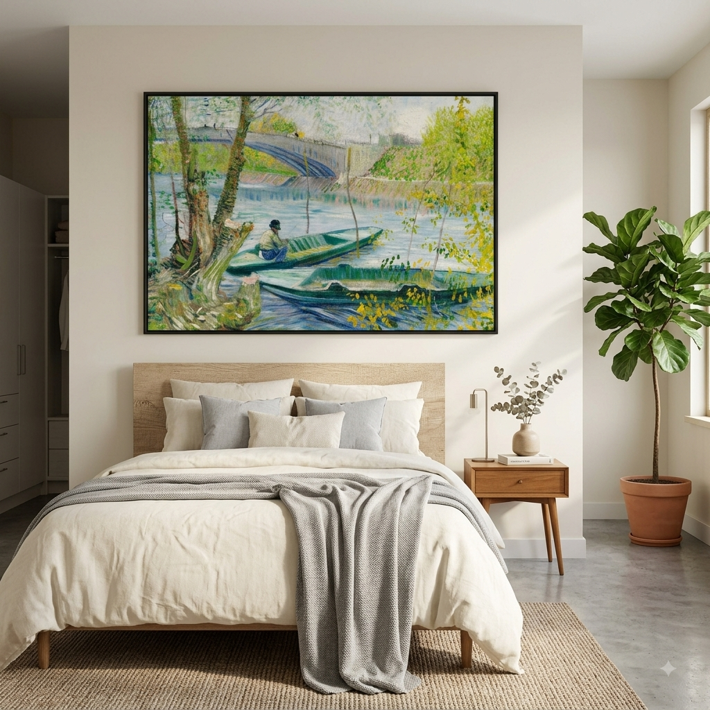 Landscape Canvas for a Serene Bedroom