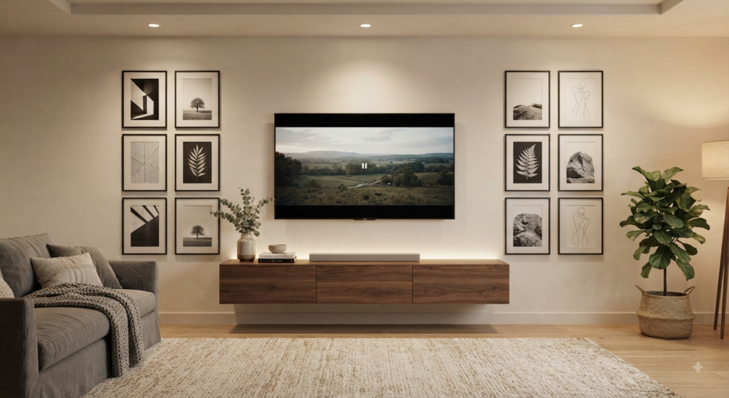 Layout Around Furniture wall arts