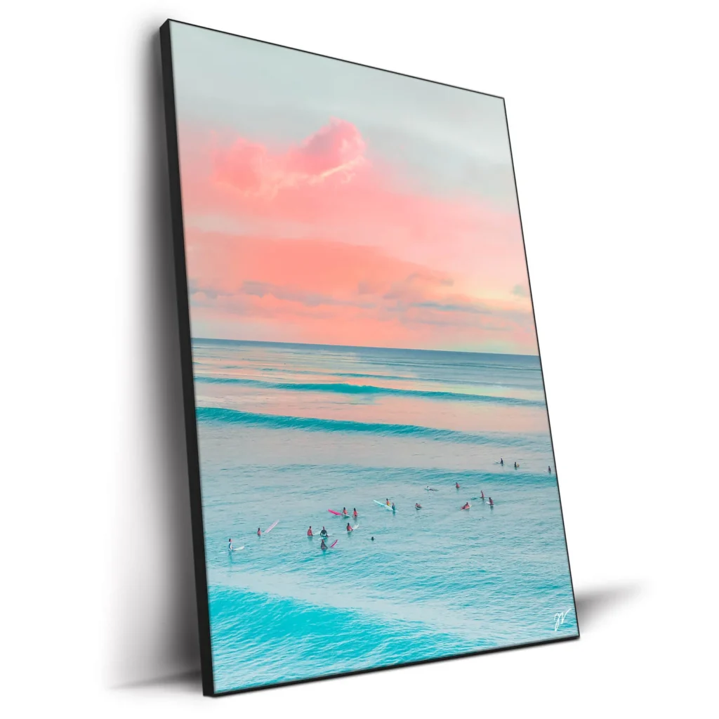 Canvas Print for a Relaxed Coastal Bedroom