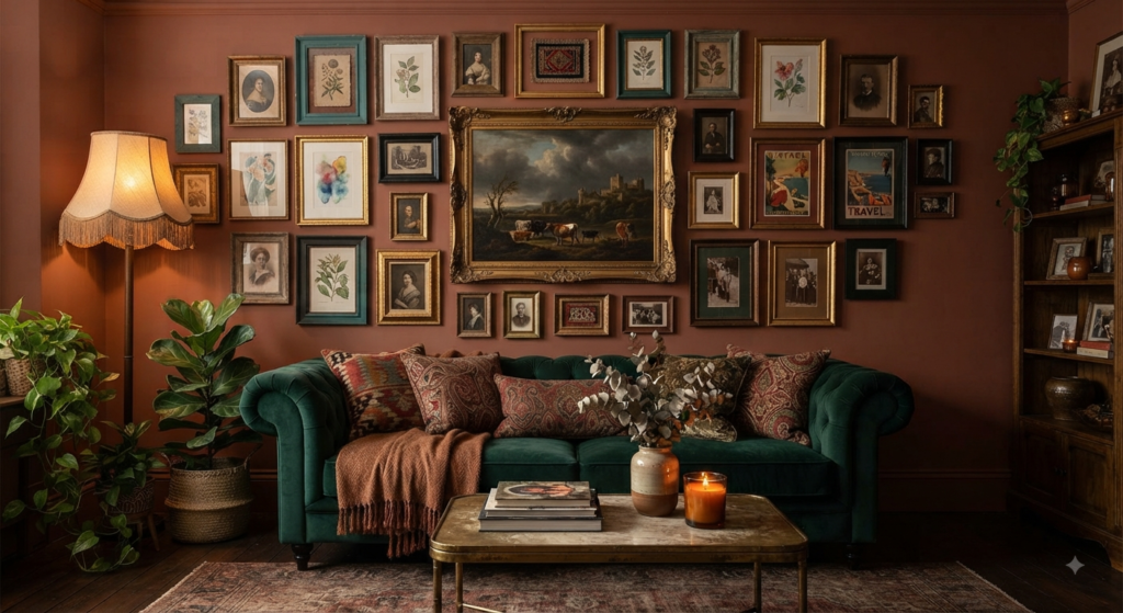 Salon Eclectic Layout wall arts