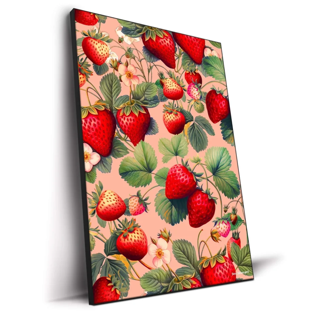 Strawberries Wall Art
