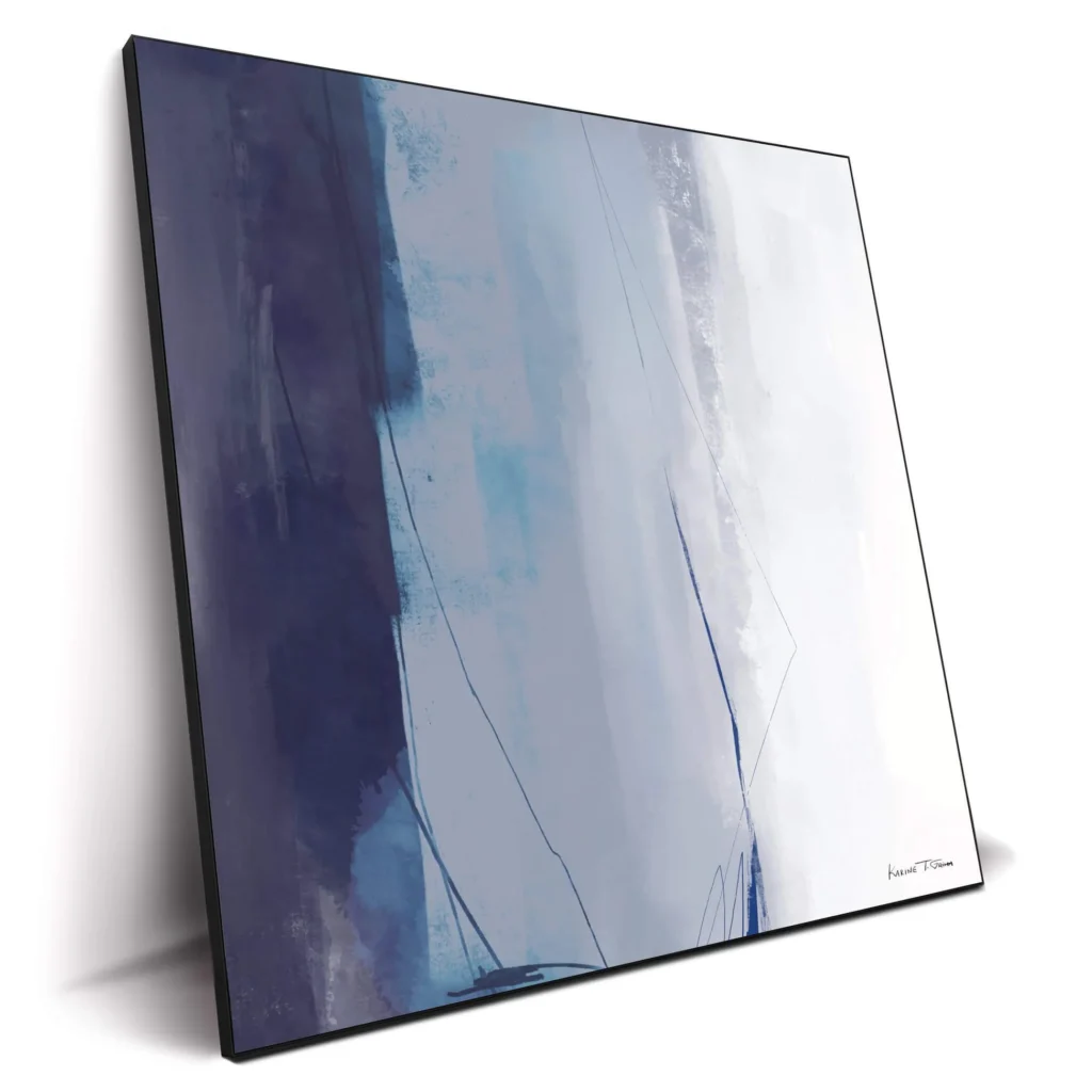 Blue Abstract wall art