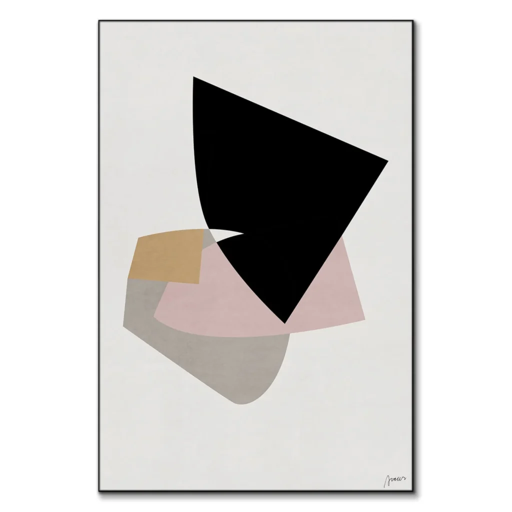 Canvas Print for a Minimalist Bedroom