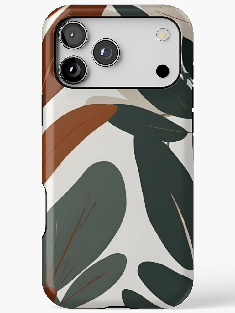 Matisse Style Minimalist Eucalyptus iPhone Case