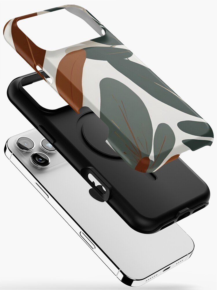 Matisse Style Minimalist Eucalyptus iPhone Case