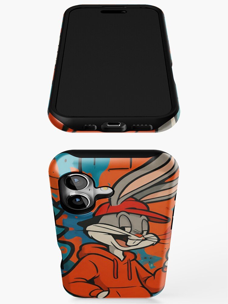 Streetwise Toons Classic Cartoon iPhone Case two sides front and back