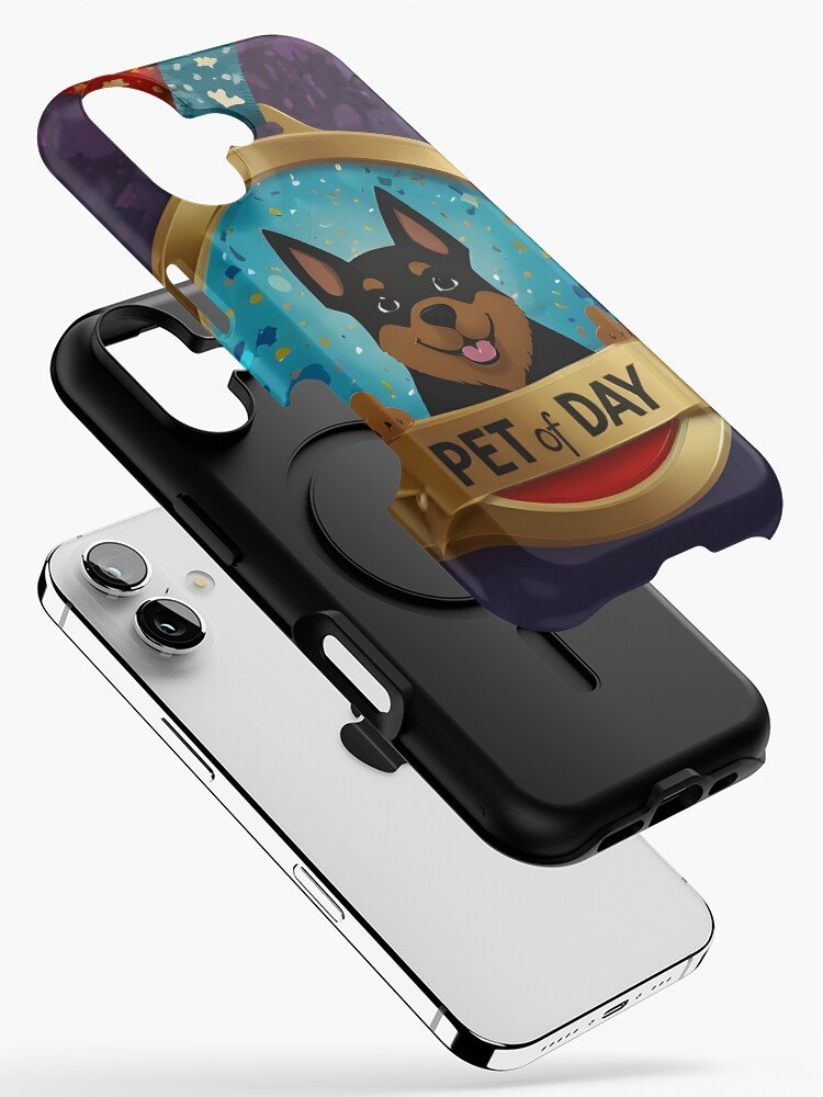 Paw Print Pet Day Hero iPhone Case