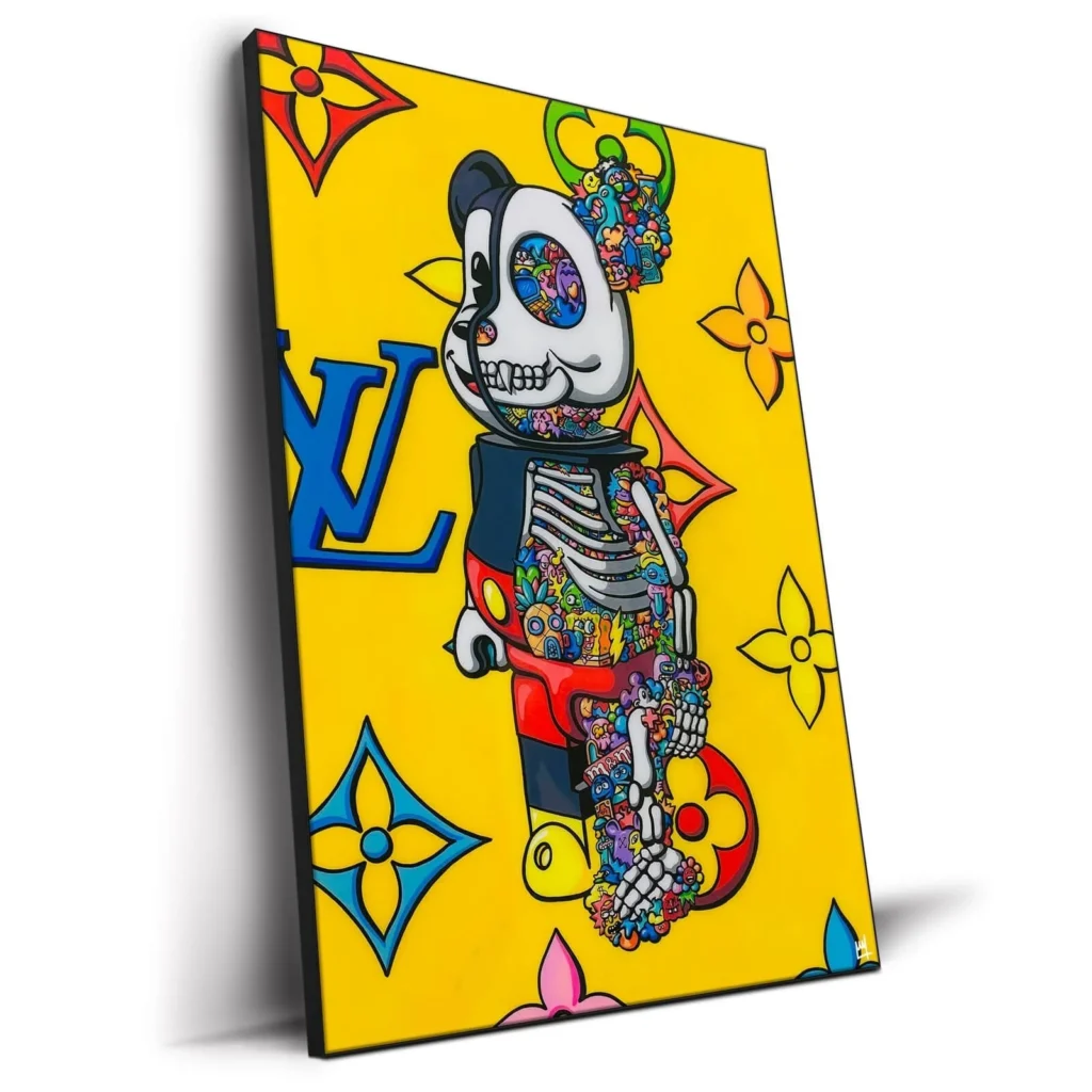 Mickey Vuitton wall art