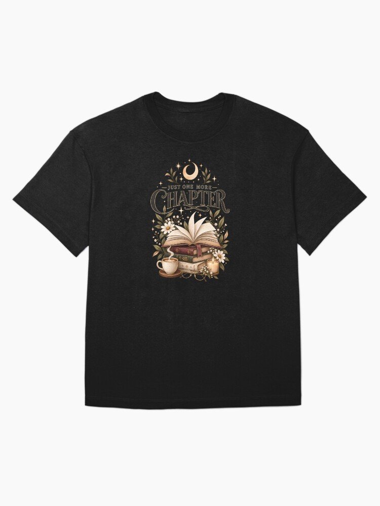 Just One More Chapter” Oversized T-Shirt
