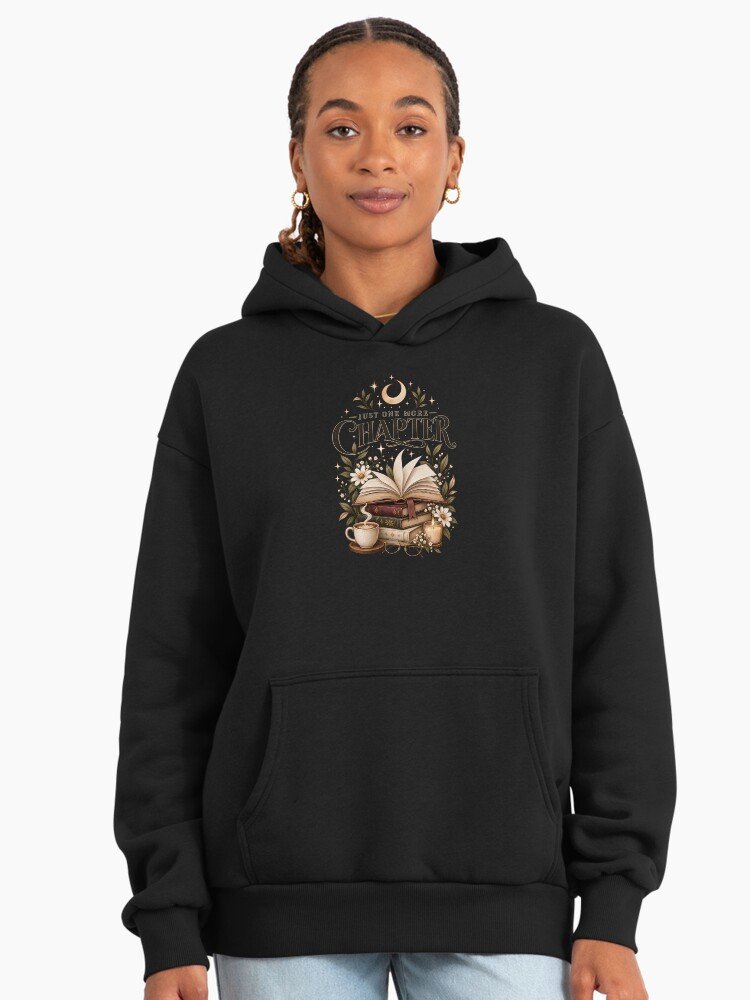 Just One More Chapter Oversized Hoodie