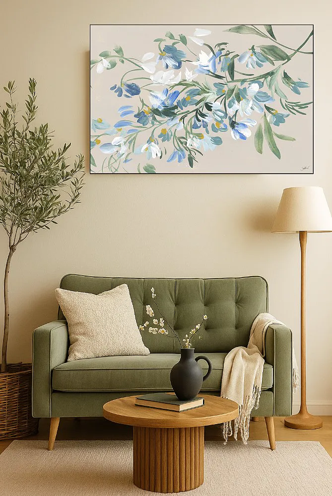 Large Floral wall art