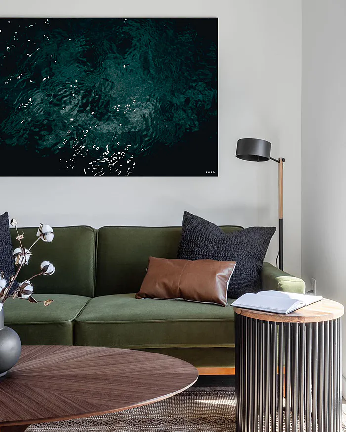 Dark & Moody Canvas for a Bedroom