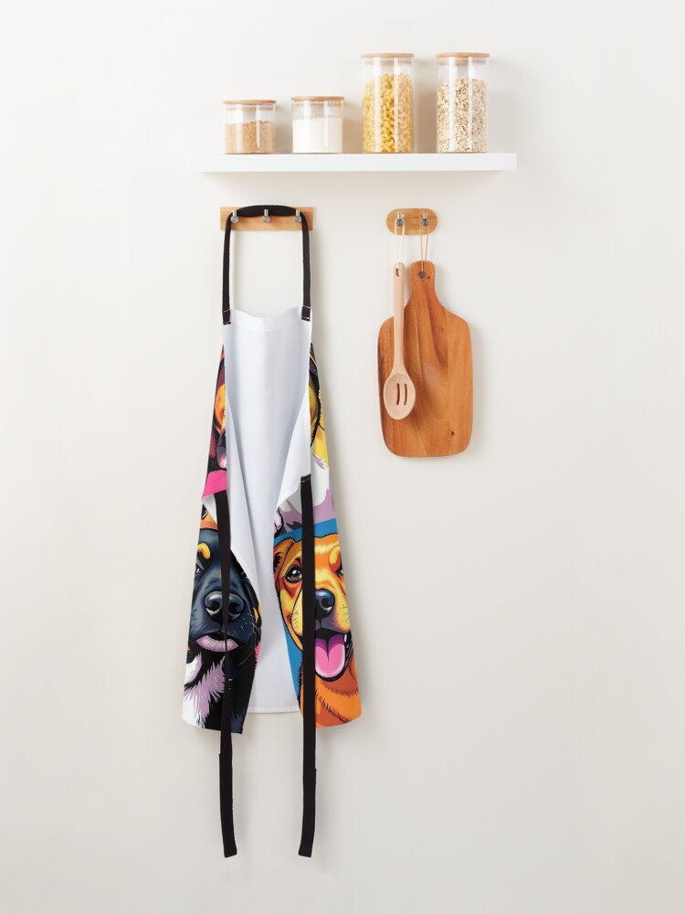 Pet Pop-Art Pet Portrait Apron