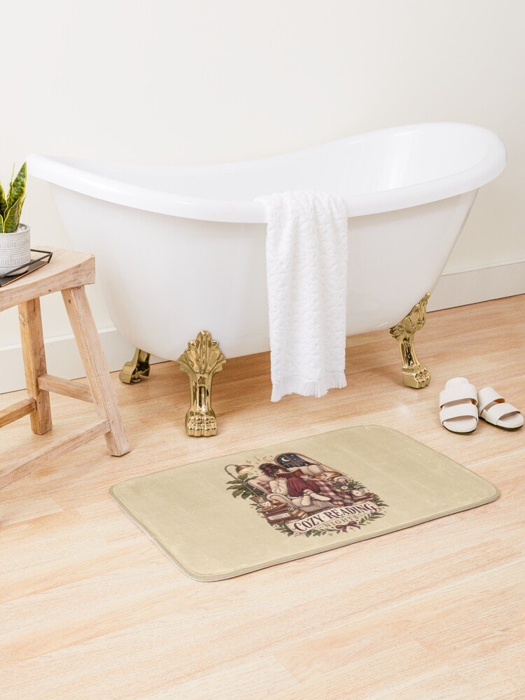 Cozy Reading Nights Bath Mat