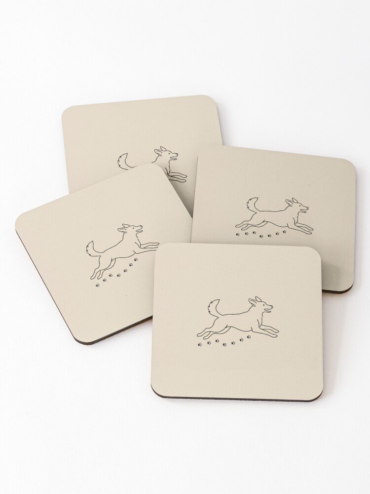 Paws & Pawprints Coasters