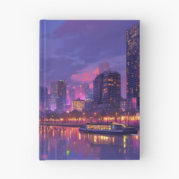 Melbourne Yarra River Skyline Journal