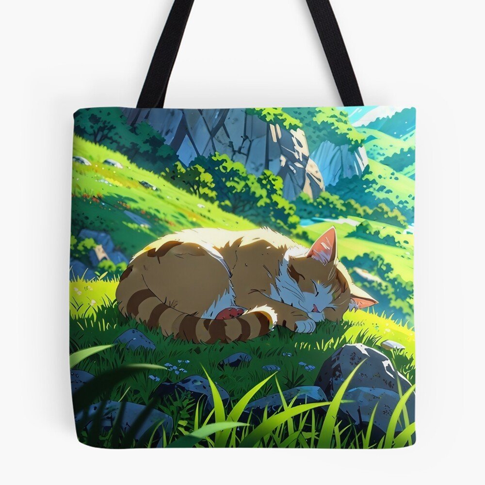 cat tote bag