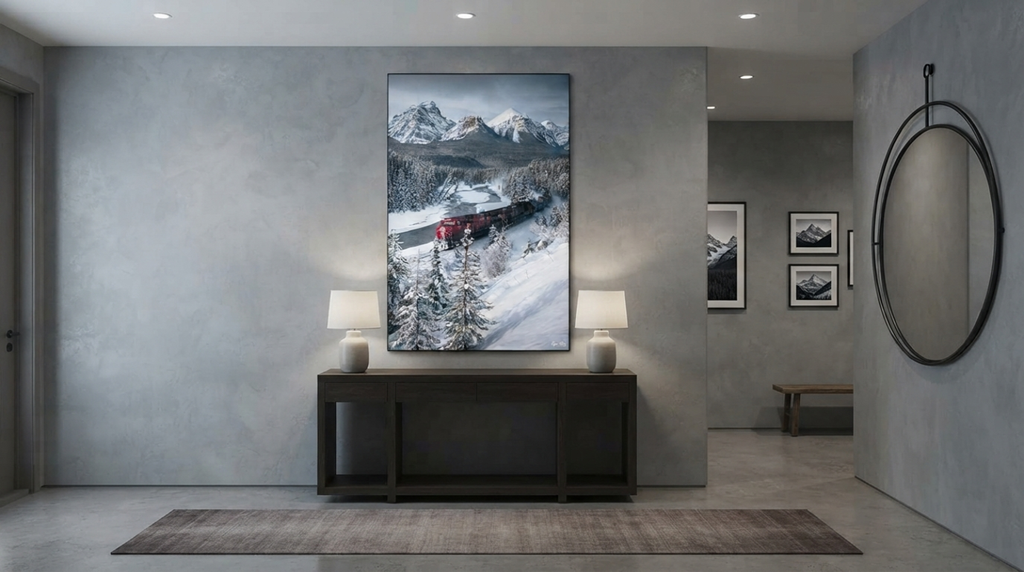Canada Train Wall Art