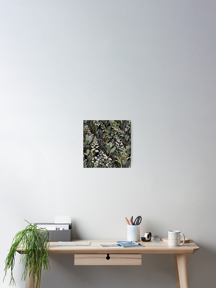 Botanical Prints – Eucalyptus Illustration Poster