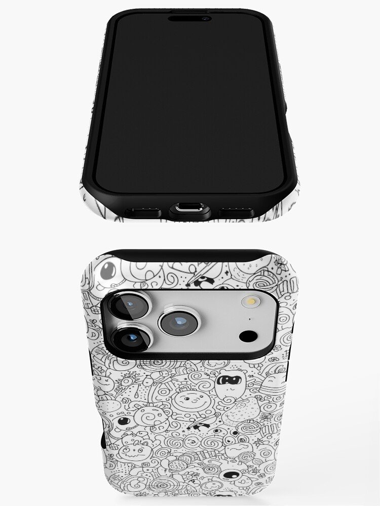 Whimsical Doodle Universe - Doodle art iPhone 17 Pro Case