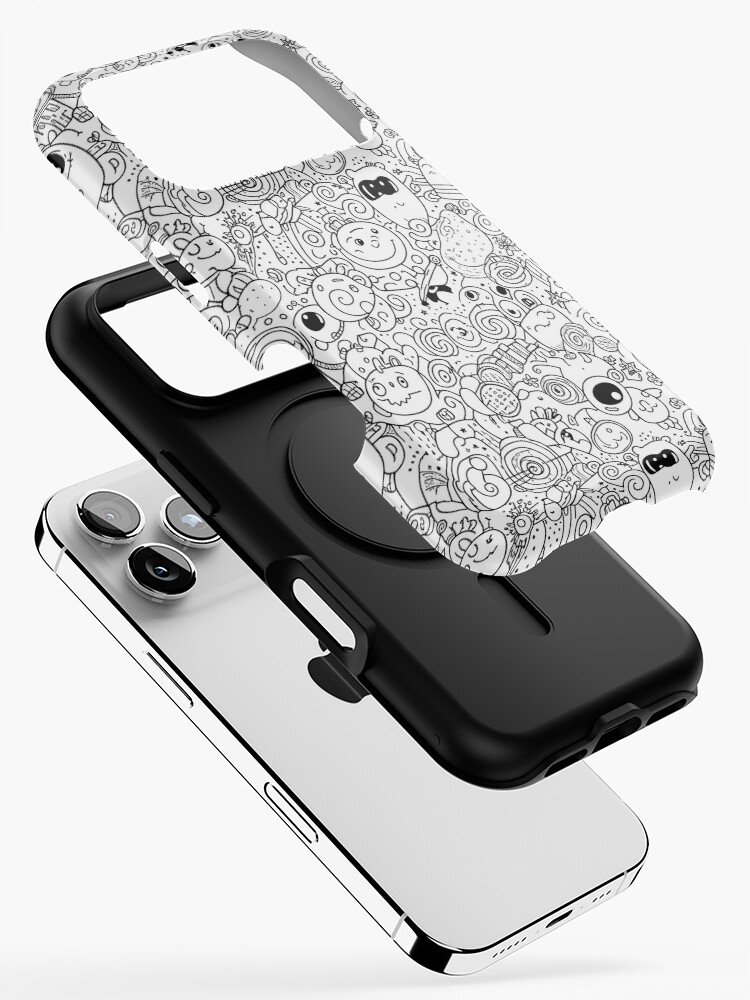 Whimsical Doodle Universe - Doodle art iPhone 17 Pro Case