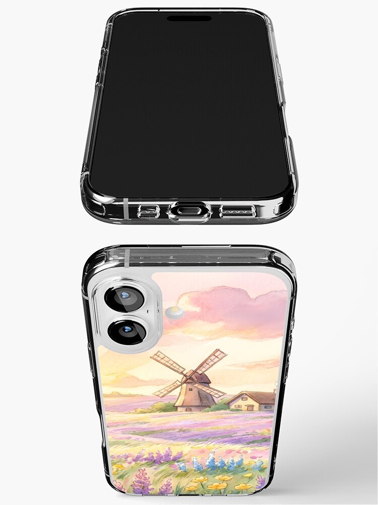 Lavender field dreamscape aesthetic iPhone case