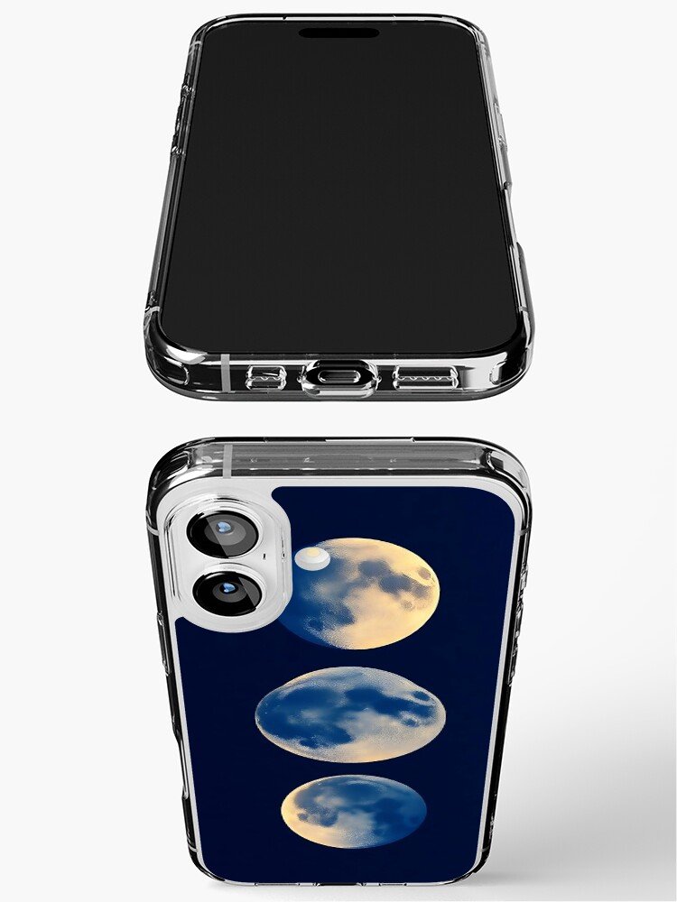 Celestial moon phases aesthetic iPhone case