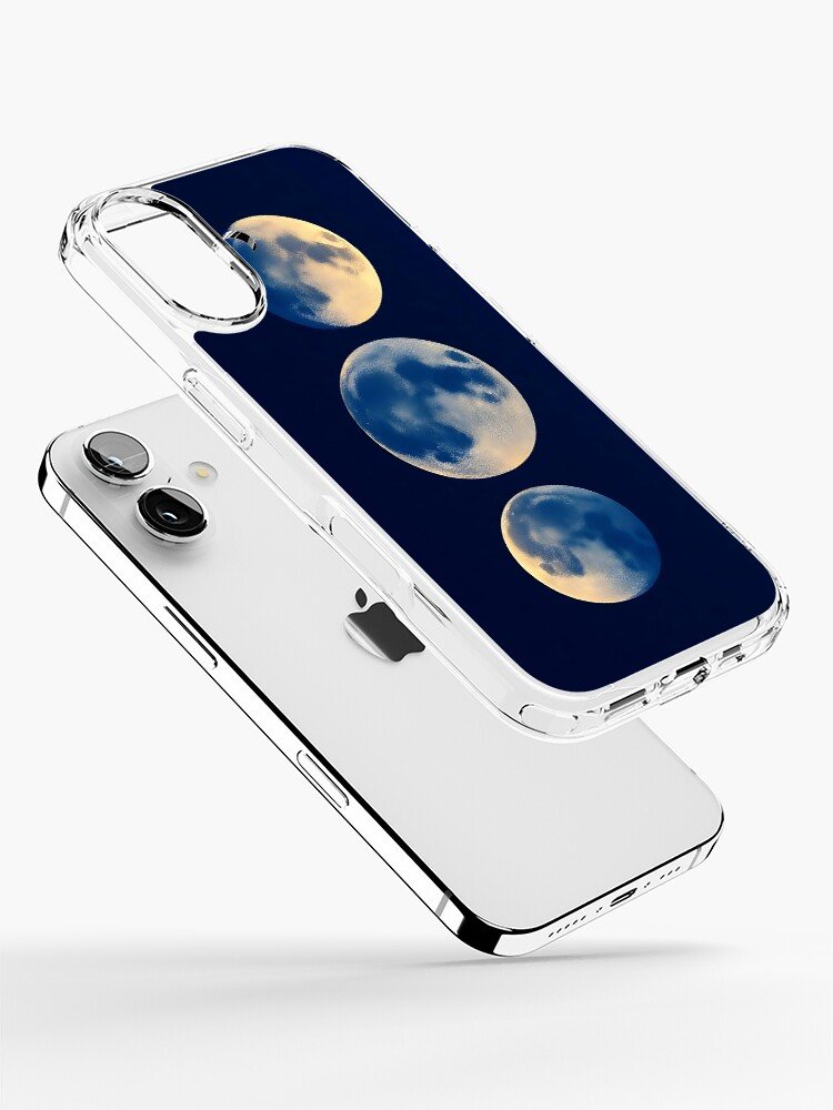 Celestial moon phases aesthetic iPhone case