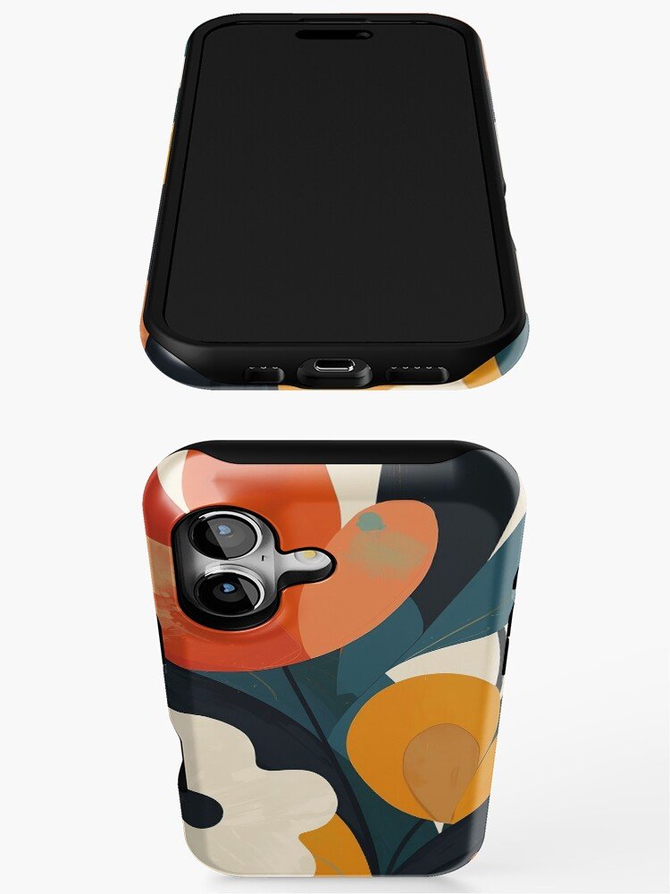 Abstract Floral – Modern Colorful Art iPhone 17 Case