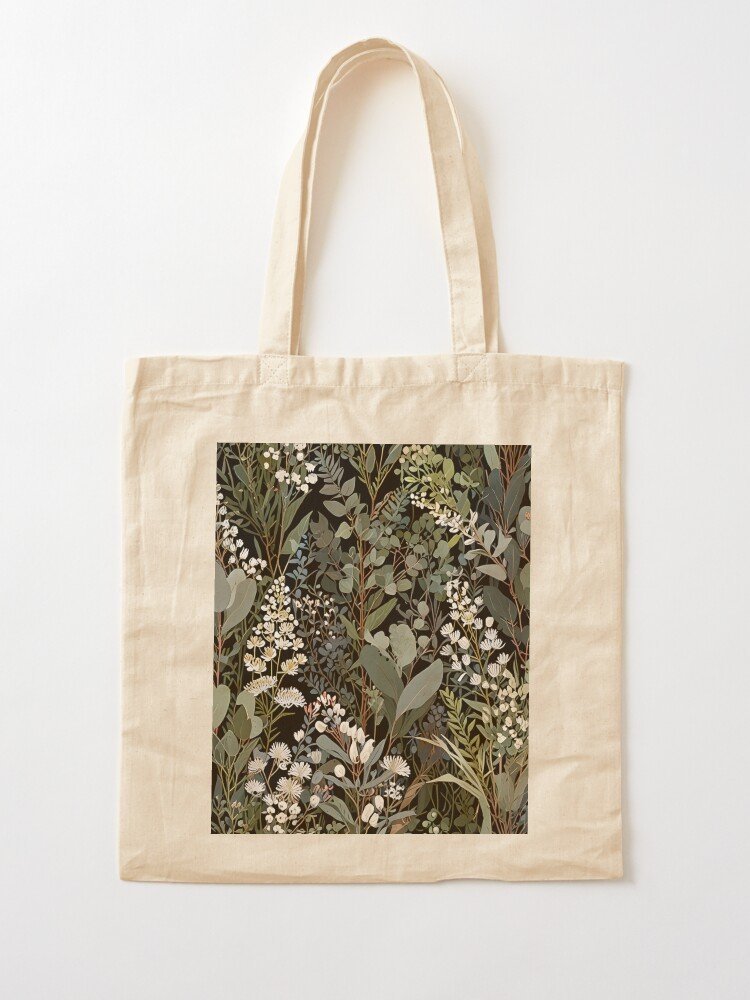 Botanical Prints – Eucalyptus Illustration Tote Bag