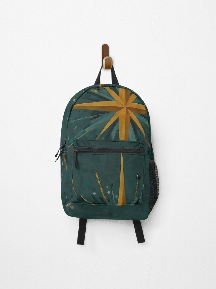 Mid-Century Modern Atomic Starburst Retro Backpack