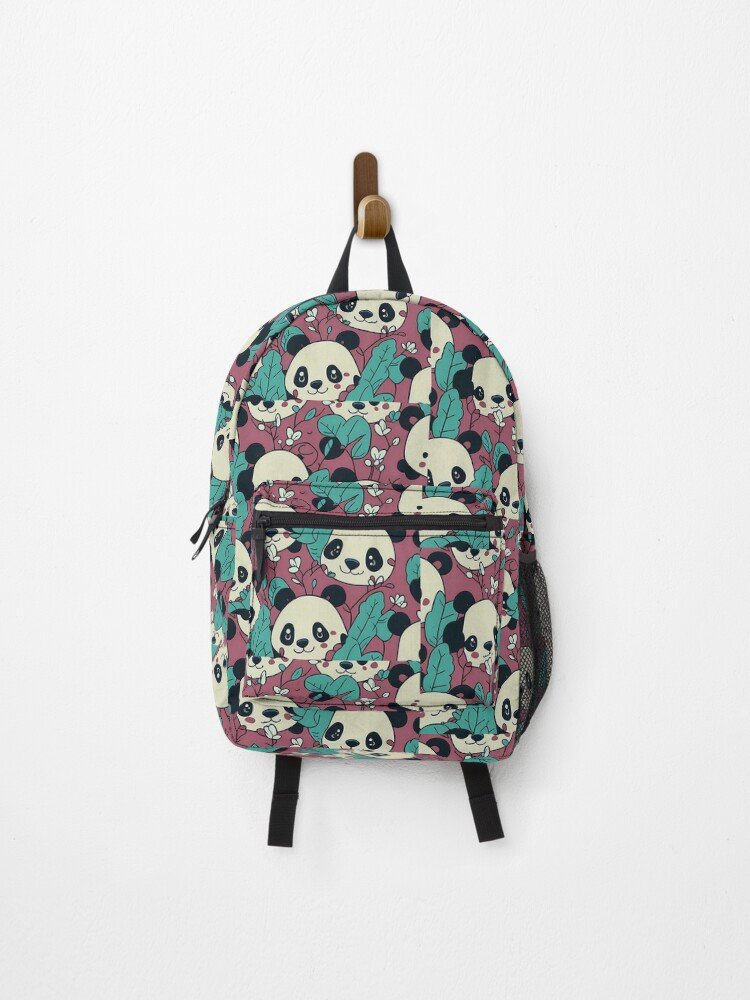 Panda Pair Cute Animal Backpack