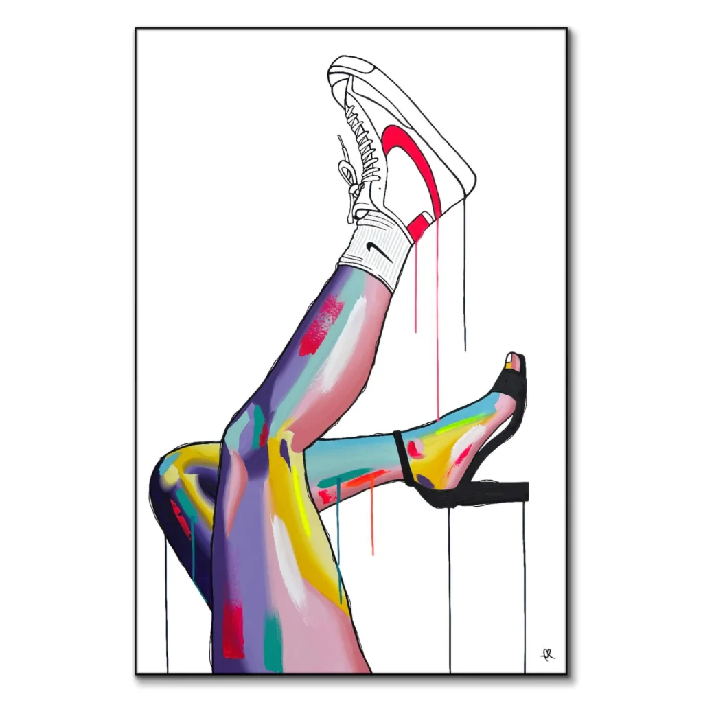 Alyssa's Kicks Contemporary and Pop Art