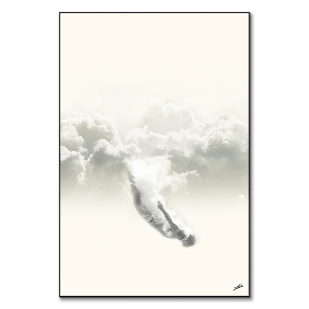 Sky-Diver Surreal Digital Art