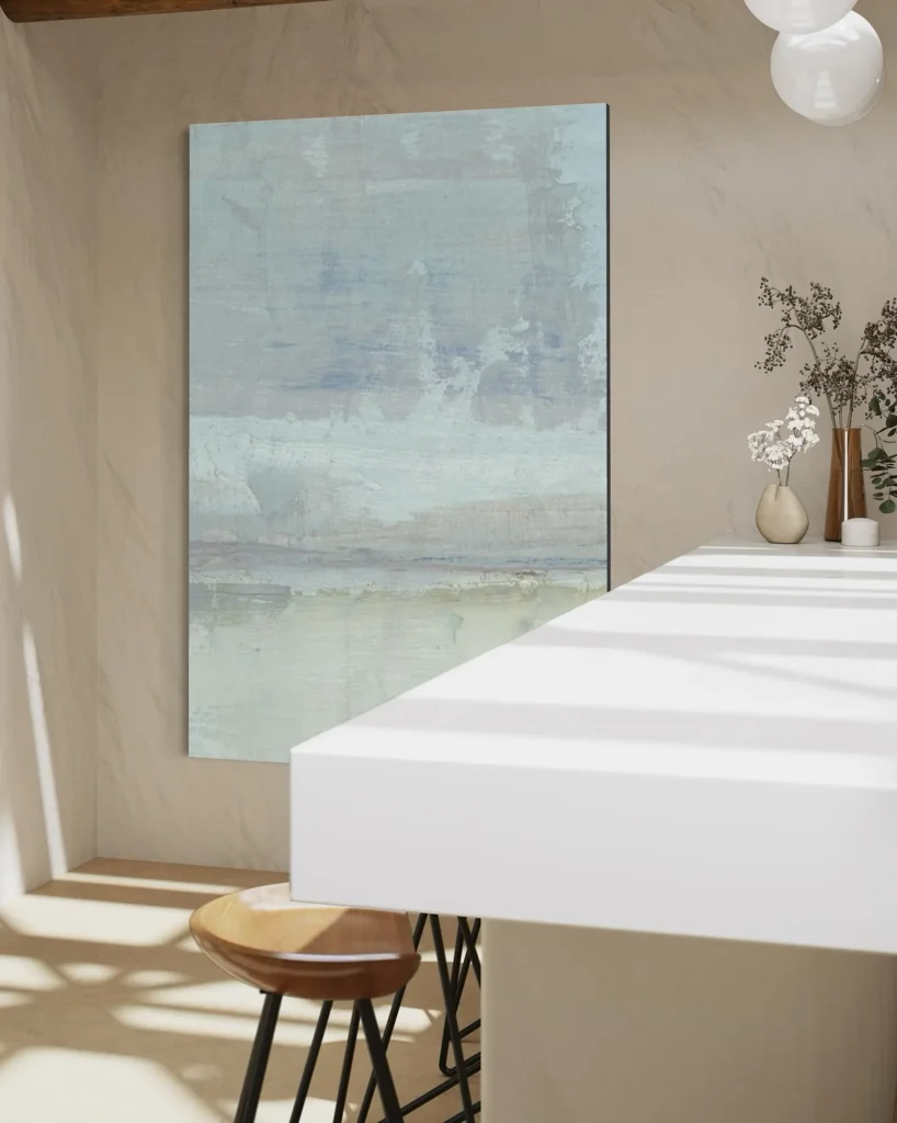 Coastal Tones Abstract Wall Art