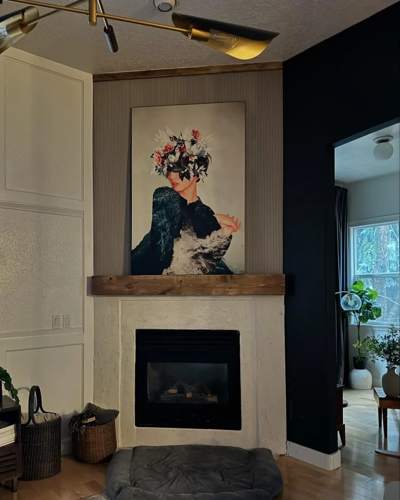 Kumiko Floral Head Wall Art