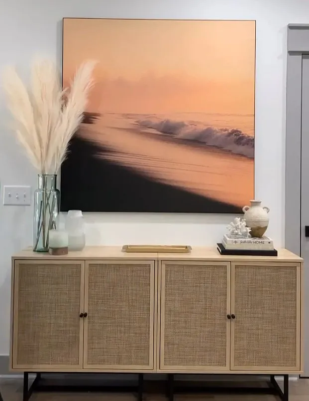 Golden Sunrise Vintage Art