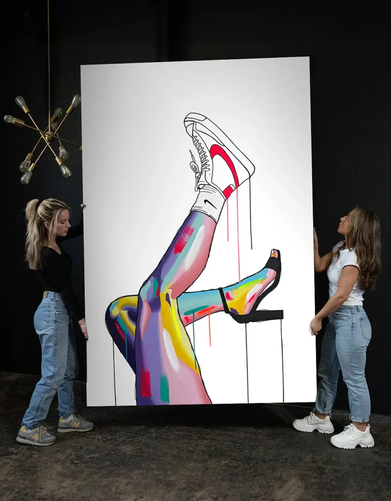 Alyssa's Kicks Contemporary and Pop Art