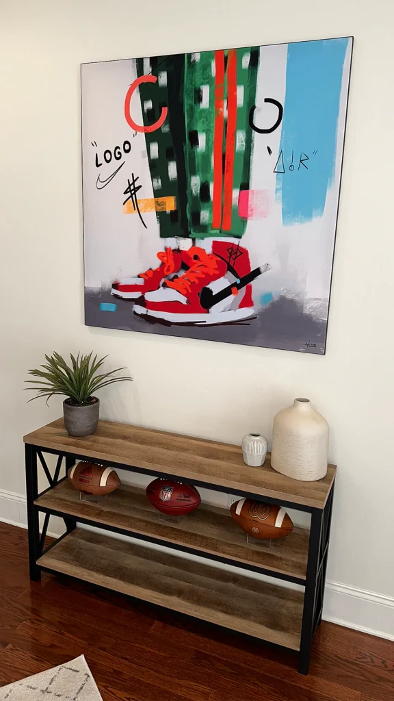 Logo Street Nike Air Jordans Pop Art
