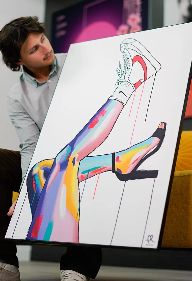 Alyssa's Kicks Contemporary and Pop Art